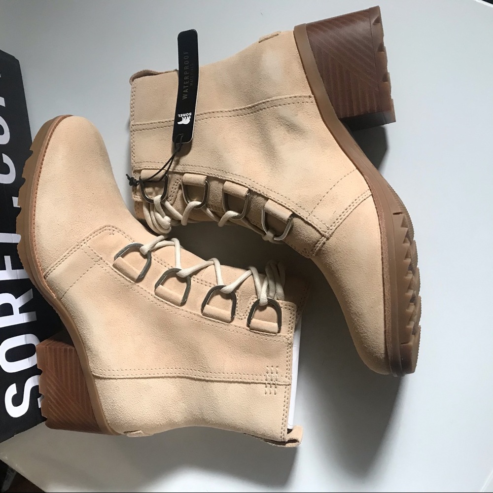 Cate lace natural tan Sorel- New in Box - Picture 6 of 14